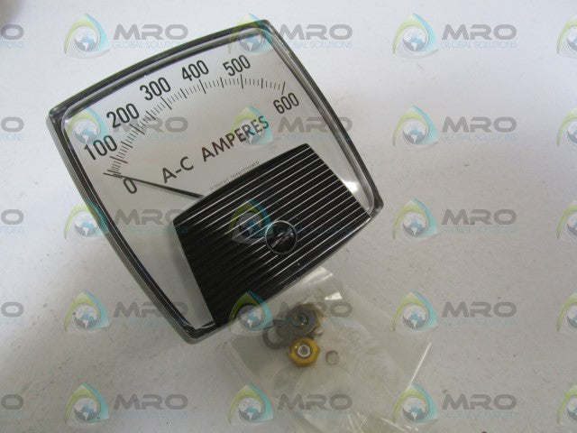 YOKOGAWA PANEL METER 0-600AC AMPS 250340LSSJ *NEW IN BOX*