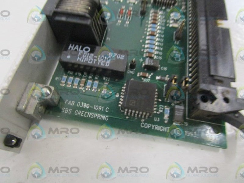 SBS GREENSPRING CARD 0390-1011  NSNP