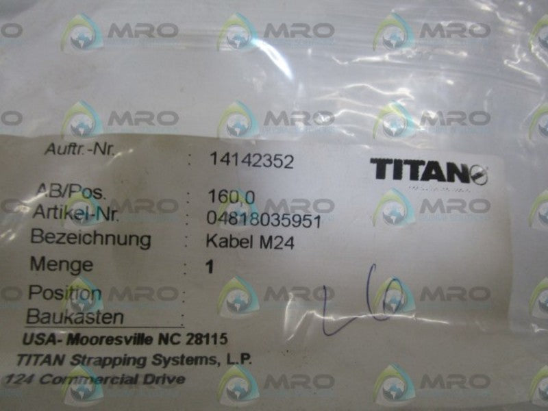 TITANO CABLE KIT 14142352  NSNP IN BAG