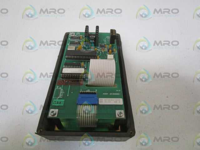 MTS REMOTE OPERATOR INTERFACE D435582 *USED*