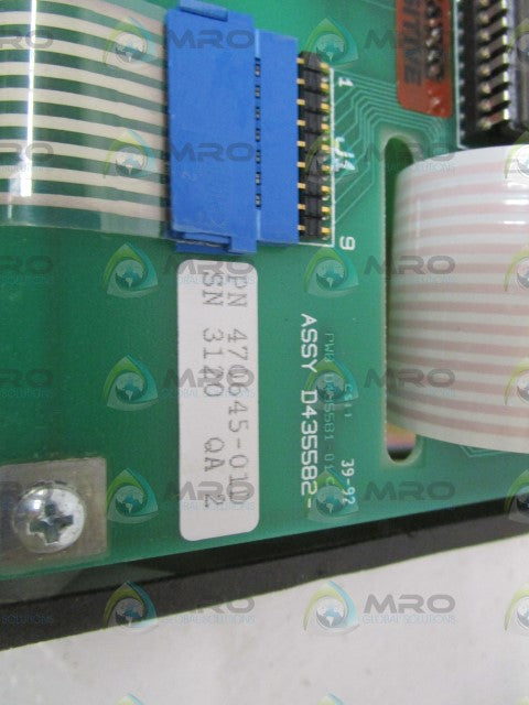 MTS REMOTE OPERATOR INTERFACE D435582 *USED*