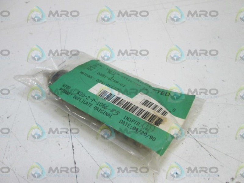 SWITCH SELECTOR 1A 1 0281-0759-01  NSNP