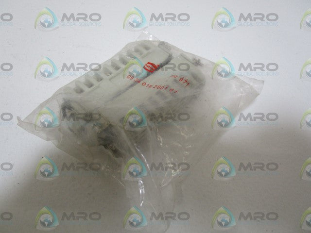 LOT OF 2 HARTING MALE INSERT 09 34 016 2601 *NEW IN FACTORY BAG*