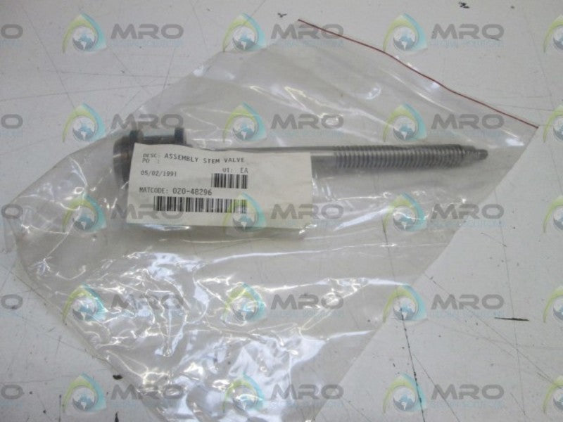 ASSEMBLY STEM VALVE 020-48296  NSNP