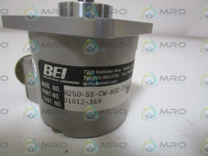 BEI ENCODER H25D-SS-CW-8GC-28V / 0CR-SM18-S  NSNP