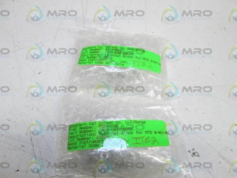SOUTHERN CAL EDISON CO. TERMINAL BLOCK 0308-004-0009T (PKG OIF 2)  NSNP