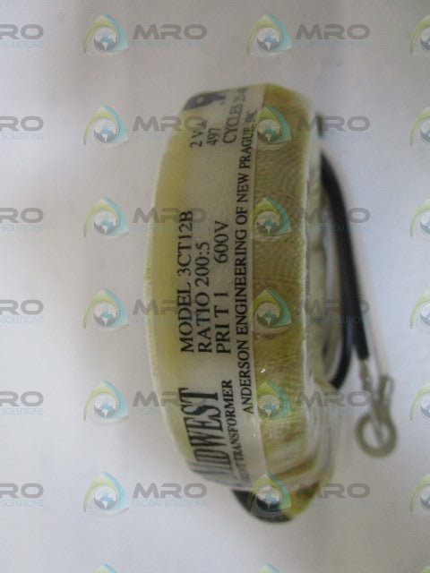 MIDWEST TRANSFORMER 3CT12B *NEW NO BOX*