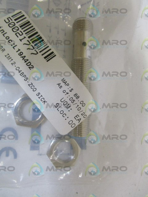 SICK IM12-04BPS-ZC1 INDUCTIVE PROXIMITY SENSOR *NEW IN FACTORY BAG*