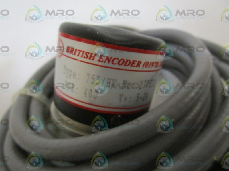 BRITISH ENCODER NO.177311 ENCODER 755/HV  NSNP