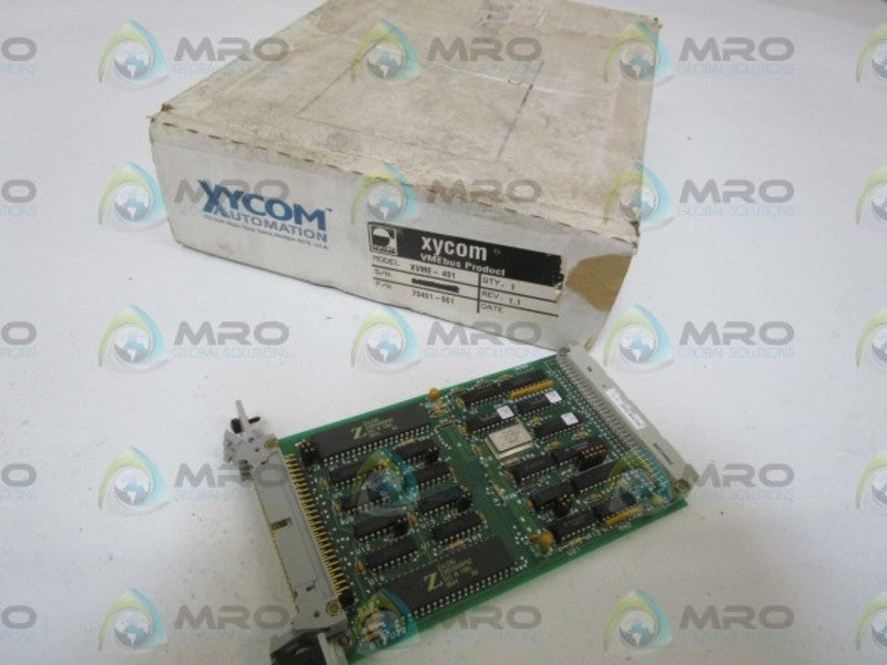 XYCOM I/O MODULE XVME-401  NSMP