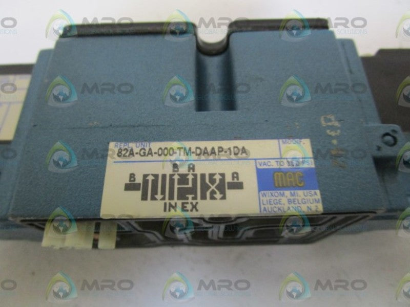 MAC VALVE 82A-GA-000-TM-DAAP-1DA *NEW NO BOX*
