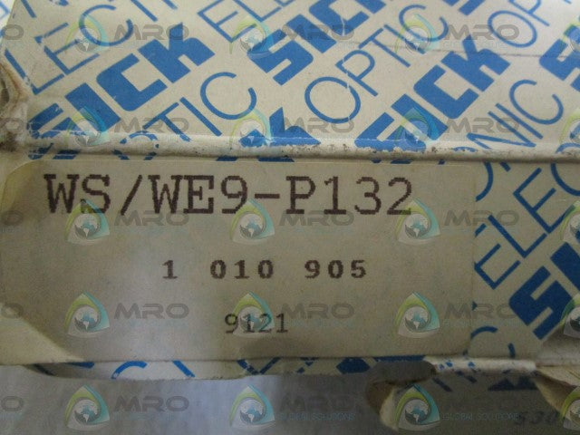SICK PHOTOELECTRIC THROUGH BEAM WS/WE9-P132 *NEW IN BOX*