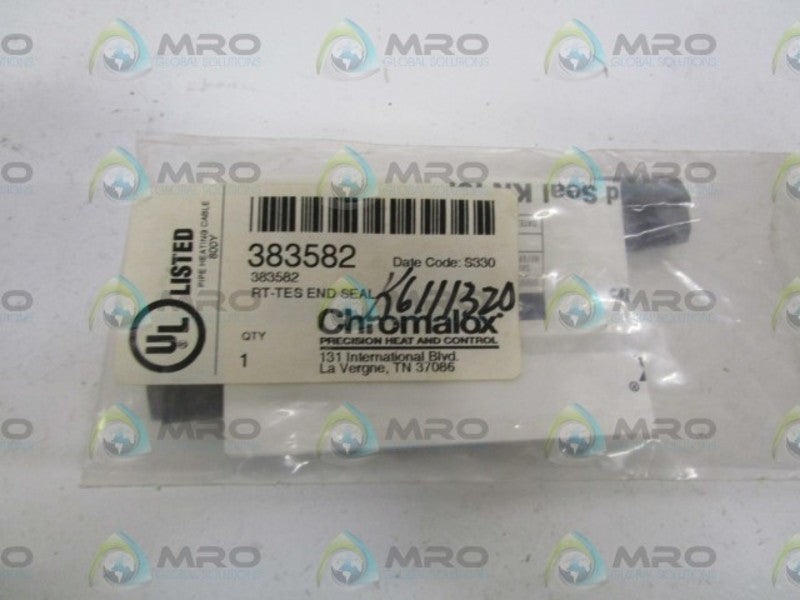 CHROMALOX RT-TES END SEAL 383582 * NEW IN BAG *