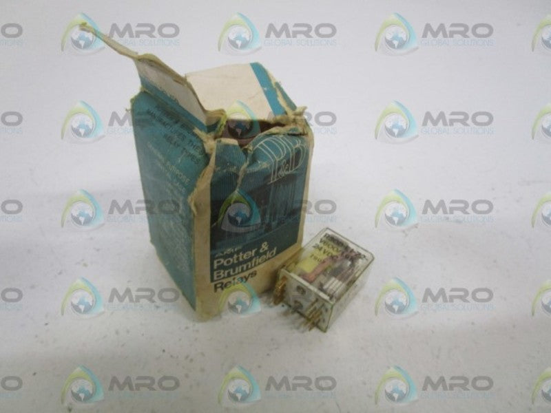 POTTER & BRUMFIELD 24VDC R30D-E1-Z2-V600/1.6K (MISSING TOP TO BOX) *NEW IN BOX*