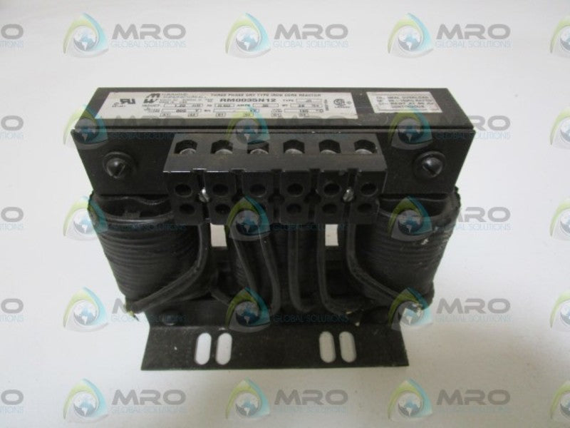 HAMMOND 3 PHASE REACTOR RM0035N12 *NEW NO BOX*