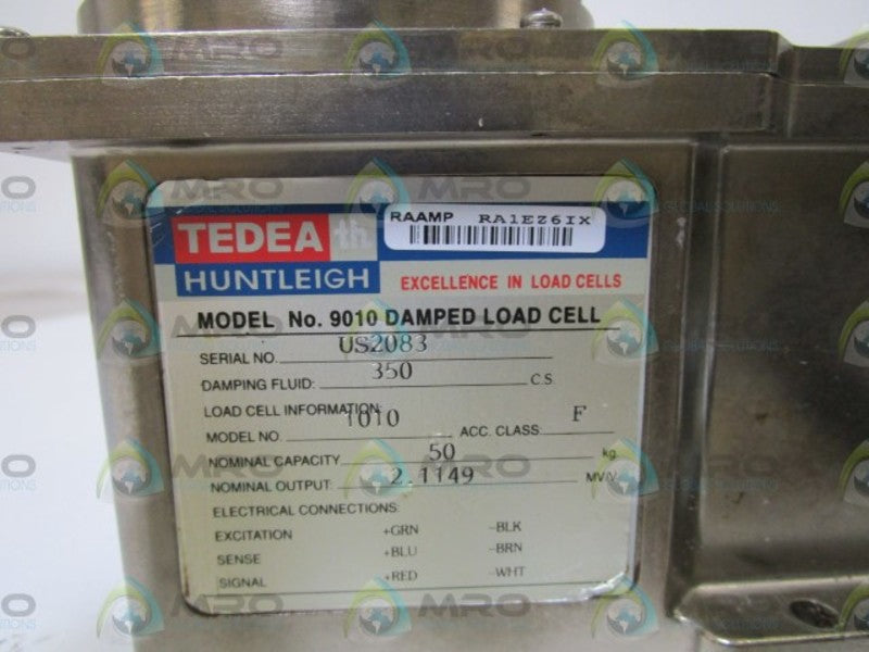 TEDEA 9010 NOMINAL OUTPUT: 2.1149 LOAD CELL 9010-50-F *REMANUFACTURED*