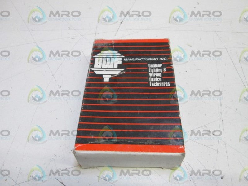 BWF MANUFACTURING INC. COVER TS-1  NSMP