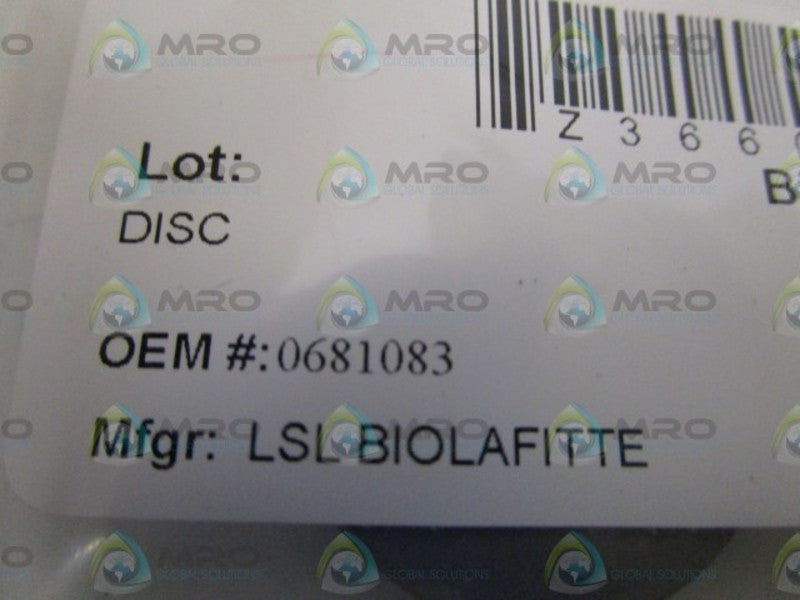 LSL BIOLAFITTE DISC 0681083  NSNP IN BAG