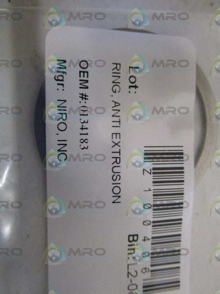 NIRO INC. ANTI EXTRUSION RING 0134183  NSNP IN BAG