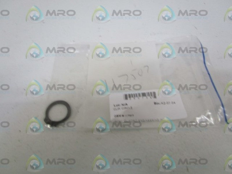 QUADRO ENGINEERING INC. CIRCLE CLIP 117507  NSNP IN BAG