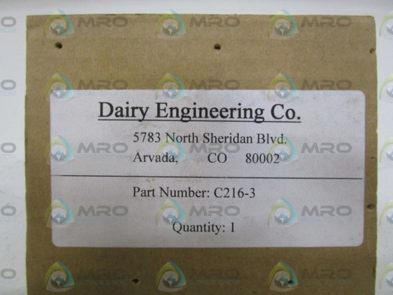 DAIRY ENGINEERING CO. KIT C216-3  NSMP