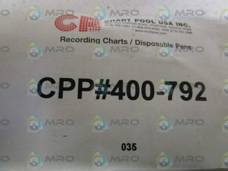 CHART POOL KIT 400-792  NSNP IN BAG