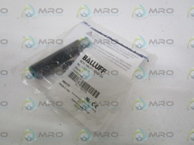BALLUFF PHOTOELECTRIC SENSOR BOS18K-PU-ID10-S4 * NEW IN FACTORY BAG *
