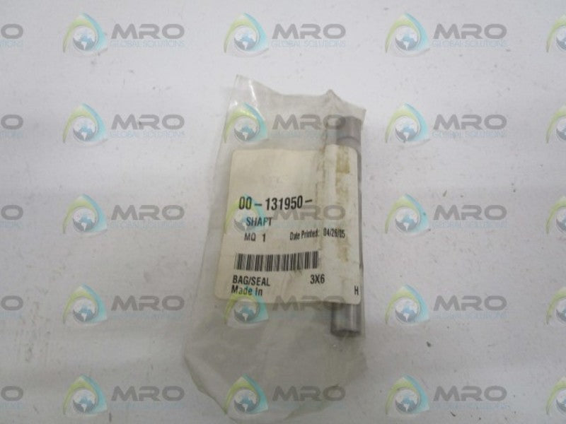 HOBART SHAFT 00-131950  NSNP IN BAG