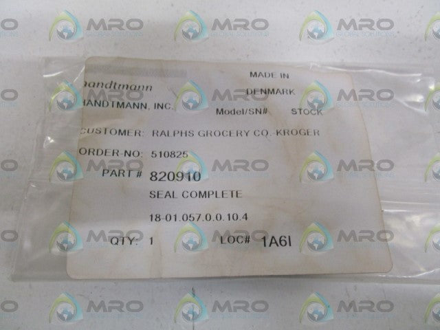 HANDTMANN SEAL 820910 *NEW NO BOX*