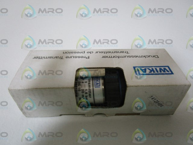 WIKA TRANSMITTER 8418826 *NEW IN BOX*