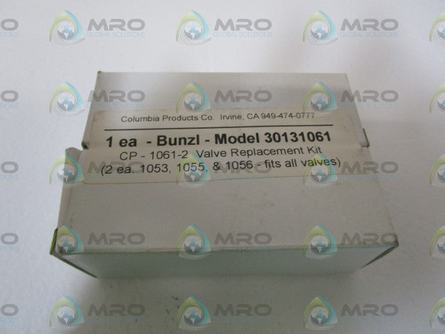 LOT OF 2 COLUMBIA PRODUCTS CO. VALVE REPLACEMENT KIT 30131061 *NEW IN BOX*