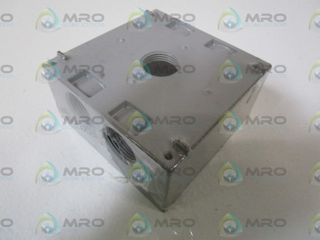 LOT OF 2 BELL OUTDOOR TWO-GANG BOX 5345-0 *NEW NO BOX*