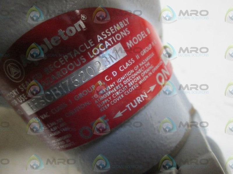 APPLETON RECEPTACLE EFSCB1752023M  UNMP