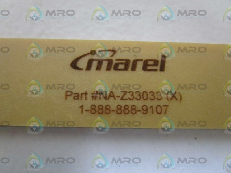 MAREL REPLACEMENT PART NA-Z33033 (X) NSNP