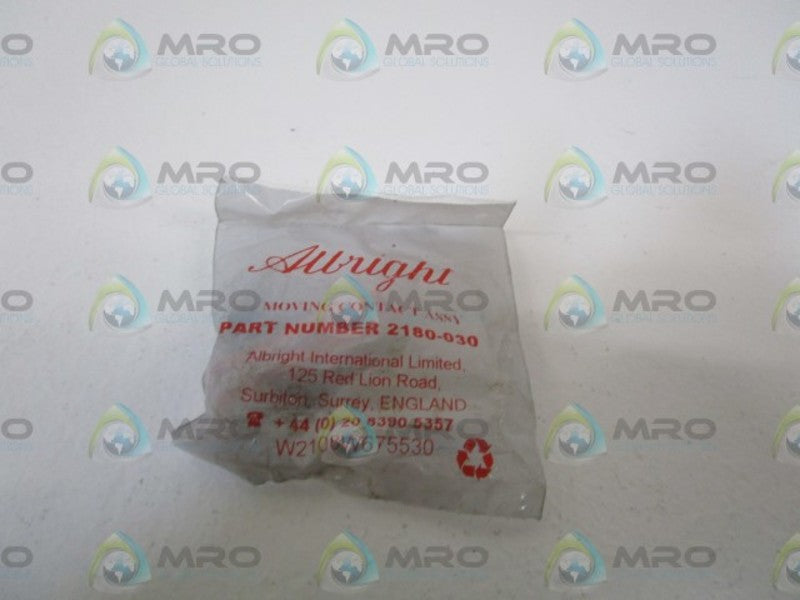 ALBRIGHT MOVING CONTACT ASSY 2180-030  NSMP