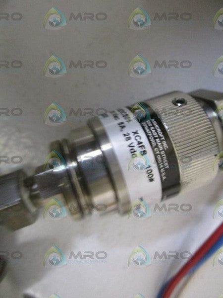 ASHCROFT PRESSURE SWITCH APANSDCS01XC4FS-100#  NSNP