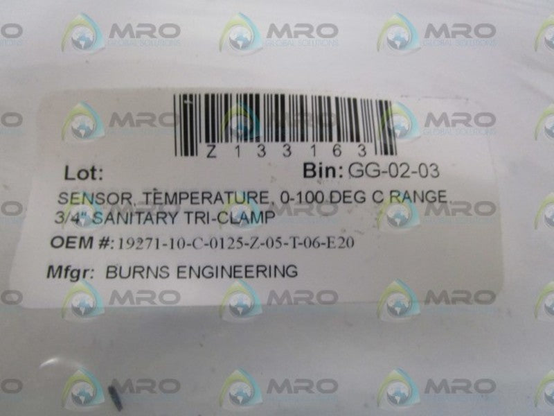 BURNS TEMP. SENSOR 19271-10C0125Z05T06E20/CI26R11/MT02  NSNP