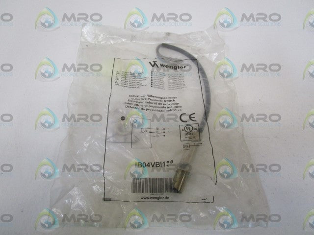 WENGLOR INDUCTIVE PROXIMITY SWITCH IB04VBI135 *NEW IN BAG*