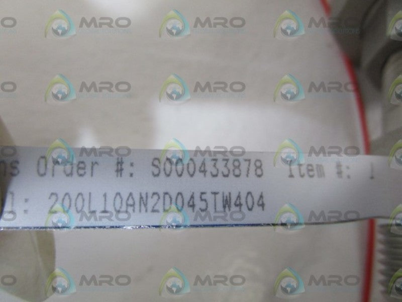 BURNS SENSOR 200L10AN2D045TW404  NSNP