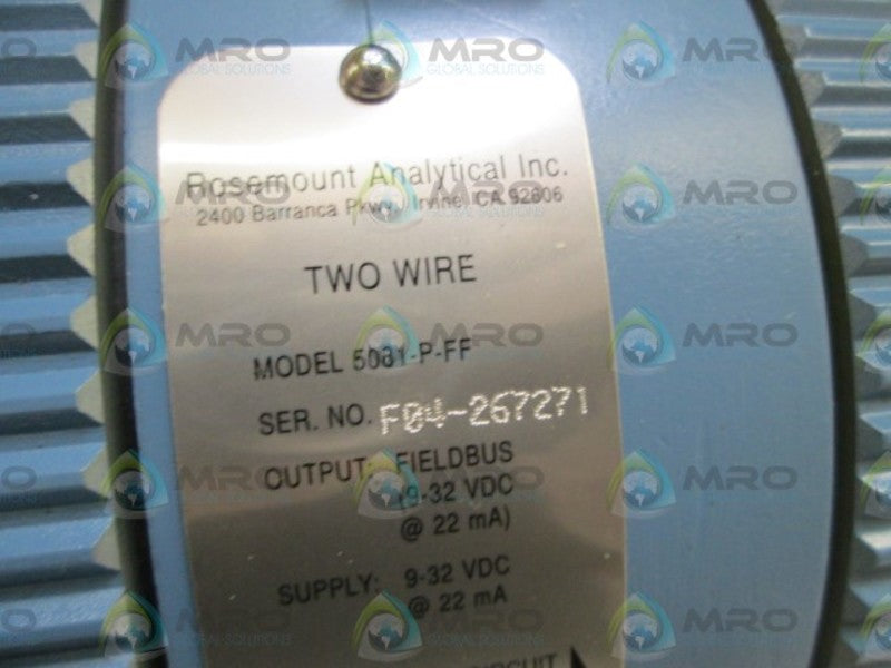ROSEMOUNT TRANSMITTER 5081-P-FF *NEW IN BOX*