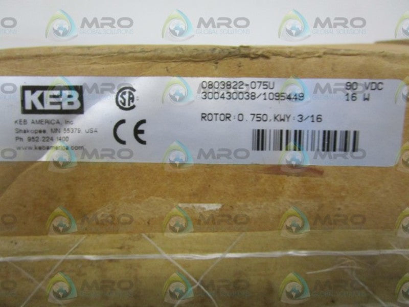 KEB 0803822-075U REMAN