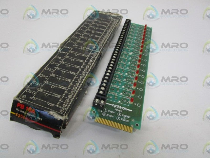 OPTO 22 I/O MODULE MOUNTING RACK PB16A * NEW IN BOX *