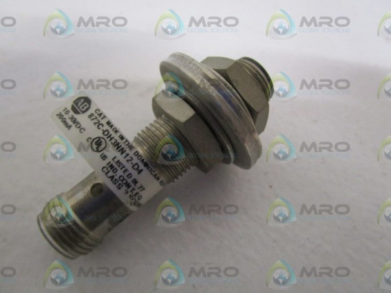ALLEN BRADLEY PROXIMITY SENSOR 872C-DH3NN12-D4 SER. C  UNMP