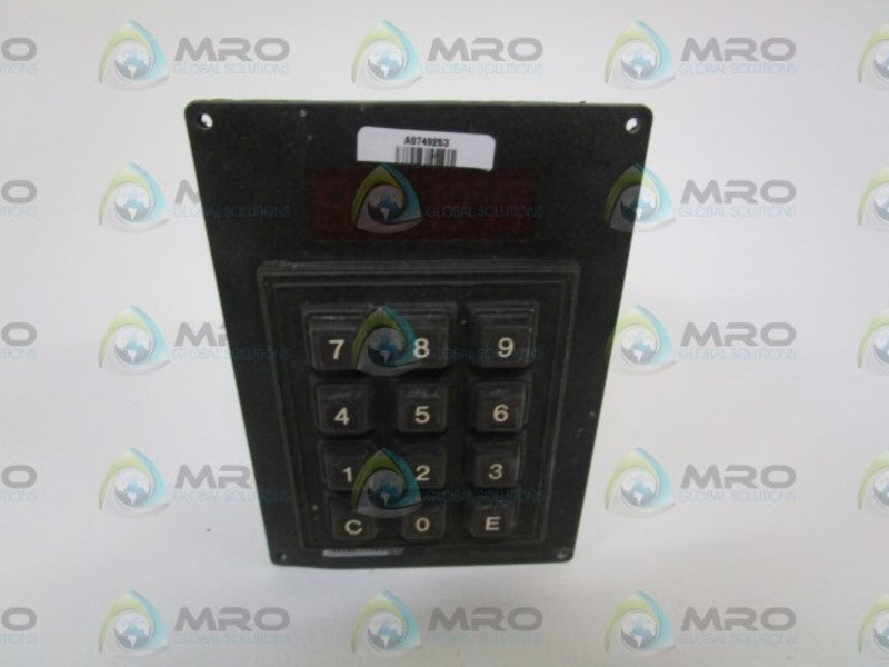 CINCINNATI ELECTROSYSTEMS CONTROL DISPLAY 612A-FT-S0-N4  UNMP