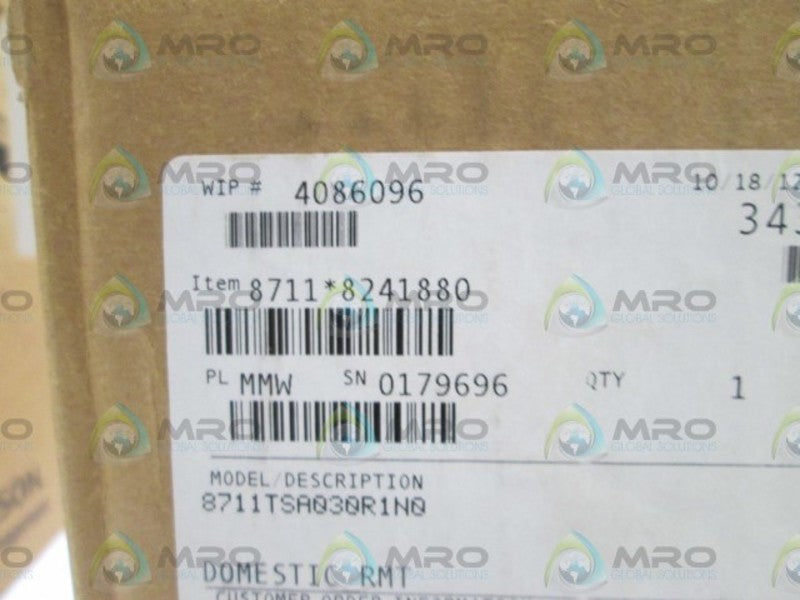 ROSEMOUNT MAGNETIC FLOW TUBE 8711TSA030R1N0 *NEW IN BOX*
