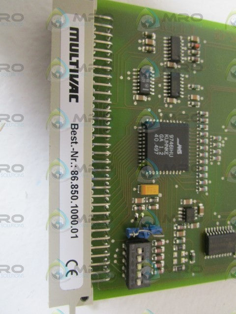 MULTIVAC CONTROL PC BOARD 86.850.1000.01 *NEW NO BOX*