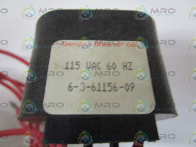STEARNS 115VAC COIL 6-3-61156-09 *NEW NO BOX *