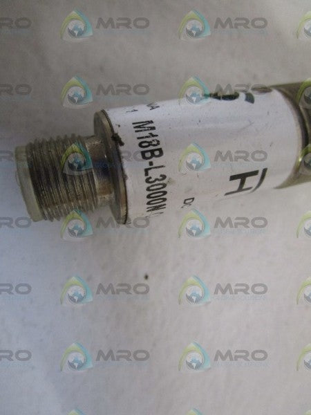 HTM PHOTOELECTRIC SENSOR M18B-L3000N-CX9Q4UE *USED*