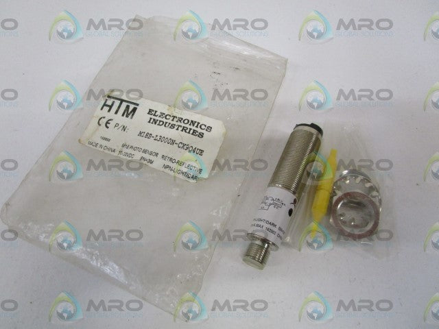 HTM PHOTOELECTRIC SENSOR M18B-L3000N-CX9Q4UE *NEW IN BAG*