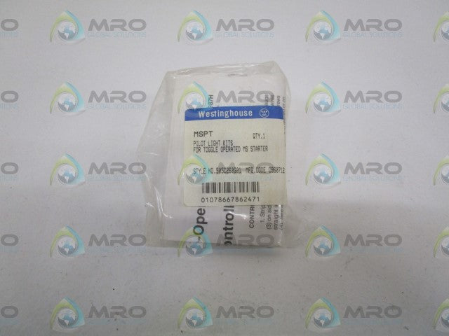 WESTINGHOUSE PILOT LIGHT KIT MSPT *NEW IN BAG*